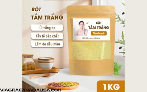 Bột tắm trắng thuốc bắc 1kg 24 vị ủ trắng da